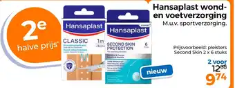 Trekpleister Hansaplast wond en voetverzorging aanbieding