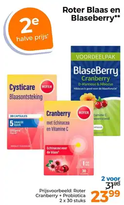 Trekpleister Roter Blaas en Blaseberry aanbieding