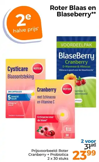 Trekpleister Roter Blaas en Blaseberry aanbieding