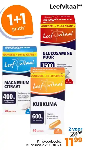 Trekpleister Leefvitaal aanbieding