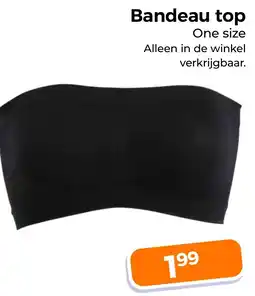 Trekpleister Bandeau top aanbieding