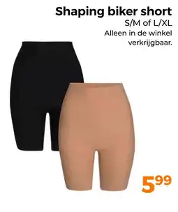 Trekpleister Shaping biker short aanbieding