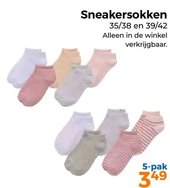 Trekpleister Sneakersokken aanbieding