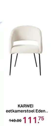 Karwei KARWEI eetkamerstoel Eden aanbieding