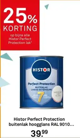 Karwei Histor Perfect Protection buitenlak hoogglans RAL 9010. aanbieding