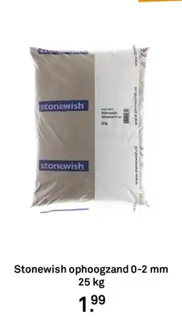 Karwei Stonewish ophoogzand 0-2 mm aanbieding