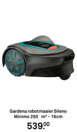 Karwei Gardena robotmaaier Sileno Minimo aanbieding