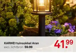 Karwei KARWEI tuinsokkel Aran aanbieding