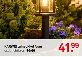 Karwei KARWEI tuinsokkel Aran aanbieding
