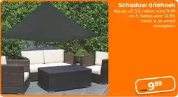 Trekpleister Schaduw driehoek aanbieding