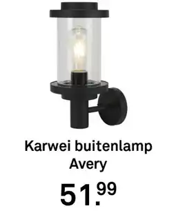 Karwei Karwei buitenlamp Avery aanbieding