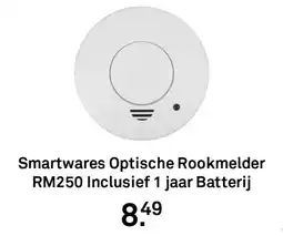 Karwei Smartwares Optische Rookmelder RM250 Inclusief 1 jaar Batterij aanbieding