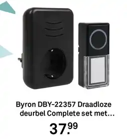 Karwei Byron DBY-22357 Draadloze deurbel Complete set met aanbieding