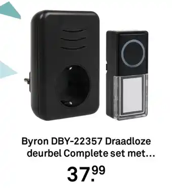 Karwei Byron DBY-22357 Draadloze deurbel Complete set met aanbieding