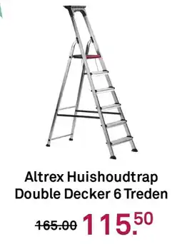 Karwei Altrex Huishoudtrap Double Decker 6 Treden aanbieding