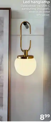Trekpleister Led hanglamp aanbieding