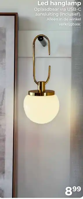 Trekpleister Led hanglamp aanbieding