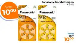 Trekpleister Panasonic hoorbatterijen aanbieding