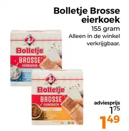 Trekpleister Bolletje Brosse eierkoek aanbieding