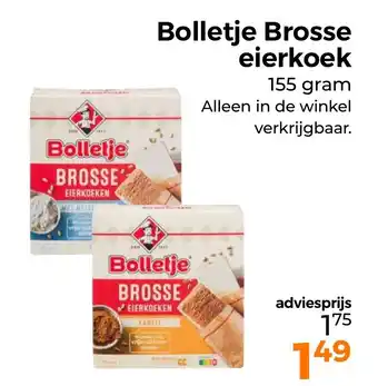 Trekpleister Bolletje Brosse eierkoek aanbieding
