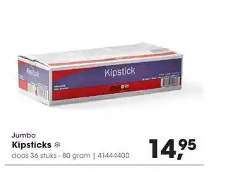 HANOS Jumbo kipsticks aanbieding