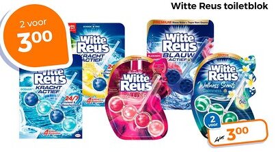 Trekpleister Witte Reus toiletblok aanbieding