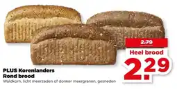 PLUS Plus Korenlanders Rond brood aanbieding