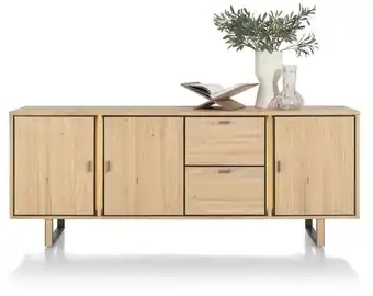 Henders & Hazel Shimanto, dressoir 230 cm - 3-deuren + 2-laden (LED + dimmer) aanbieding