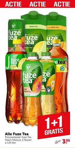 Coop Alle Fuze Tea aanbieding