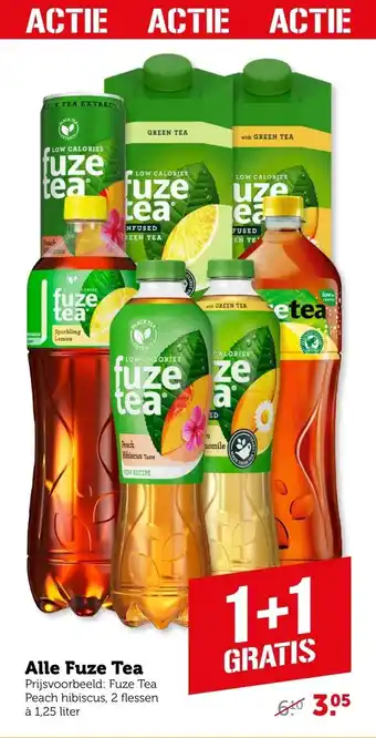 Coop Alle Fuze Tea aanbieding