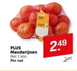 Coop PLUS Mandarijnen aanbieding
