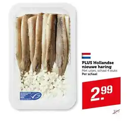 Coop PLUS Hollandse nieuwe haring aanbieding