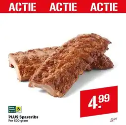 Coop PLUS Spareribs aanbieding