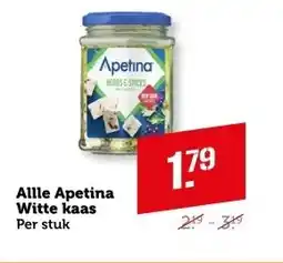 Coop Allle Apetina Witte kaas aanbieding
