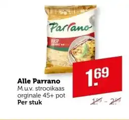 Coop Alle Parrano aanbieding