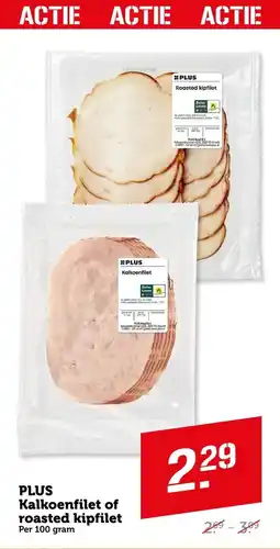 Coop PLUS Kalkoenfilet of roasted kipfilet aanbieding