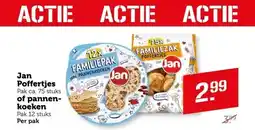 Coop Jan Poffertjes of pannen koeken aanbieding
