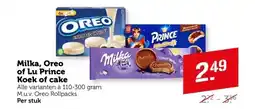 Coop Milka, Oreo of Lu Prince Koek of cake aanbieding