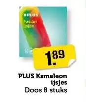 Coop PLUS Kameleon ijsjes aanbieding
