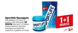 Coop Sportlife Kauwgom aanbieding