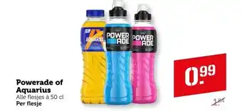 Coop Powerade of Aquarius aanbieding