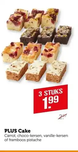 Coop PLUS Cake aanbieding