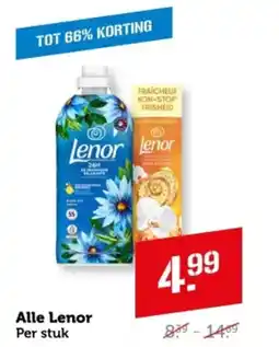 Coop Alle Lenor aanbieding