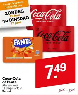 Coop Coca-Cola of Fanta aanbieding