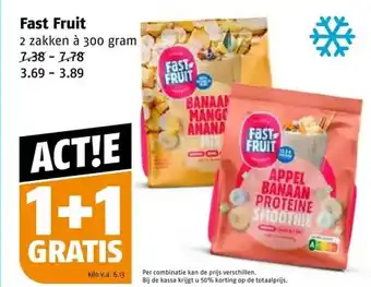 Poiesz Fast Fruit aanbieding