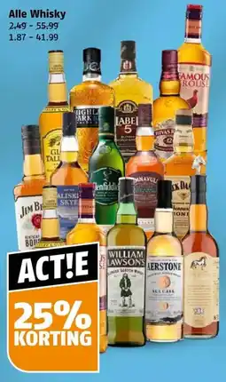 Poiesz Alle Whisky aanbieding