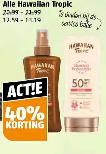 Poiesz Alle Hawaiian Tropic aanbieding