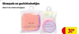 Kruidvat Glowpads en gezichtsdoekjes aanbieding