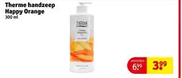Kruidvat Therme handzeep Happy Orange aanbieding