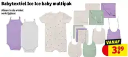 Kruidvat Babytextiel Ice Ice baby multipak aanbieding